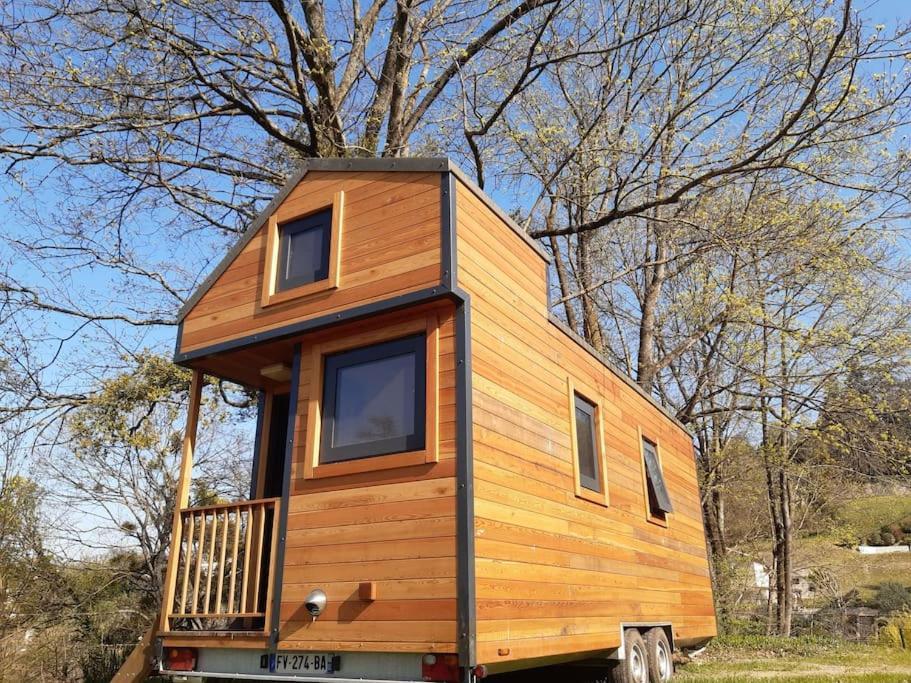 קרסט Micro Maison Bois / Tiny House Au Calme מראה חיצוני תמונה